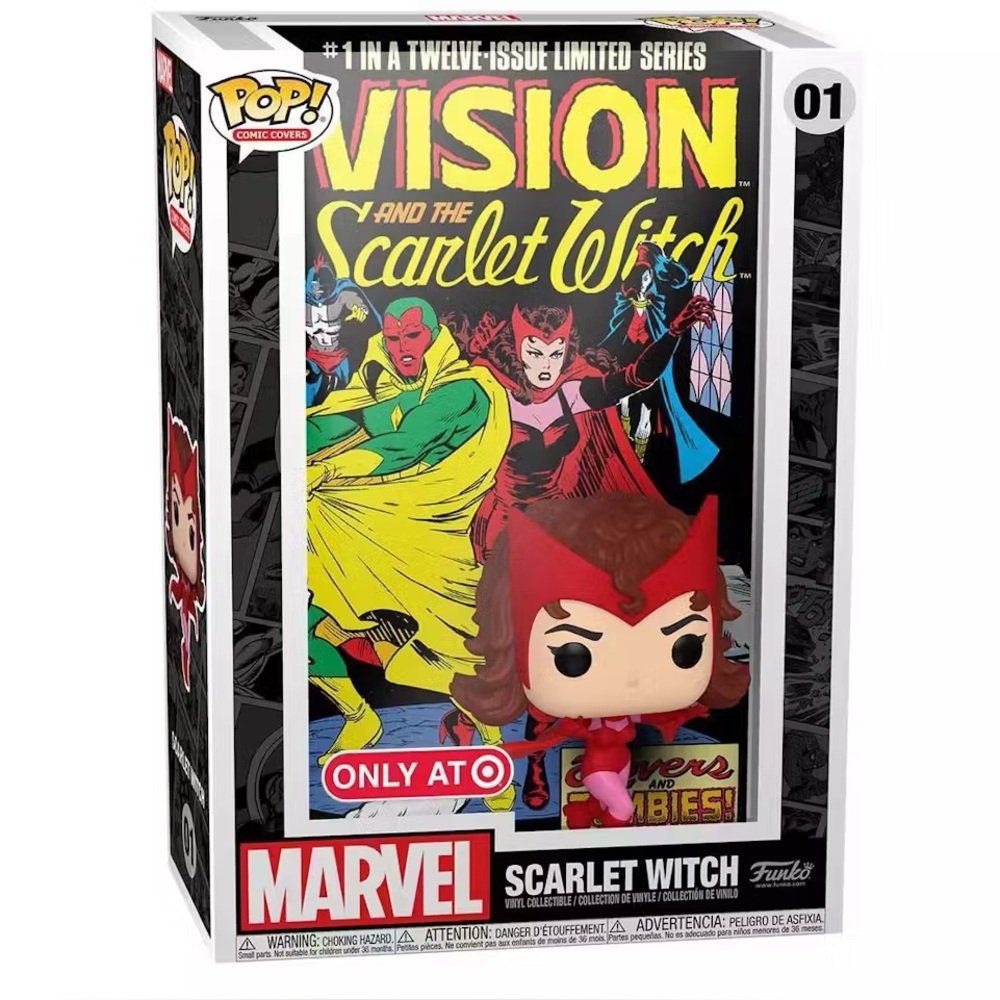Funko Pop! Scarlet Witch Comic Cover Collectible
